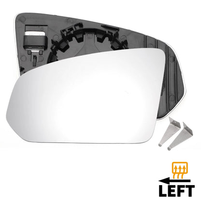 Left Side Heated White Mirror Glass for Volvo S90 V60 V90 (2016-2020)