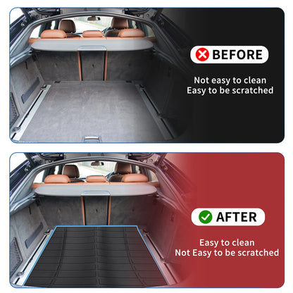 Rear Trunk Mat for Nissan Sentra (2020-2024) TPE Cargo Liner Upgrade