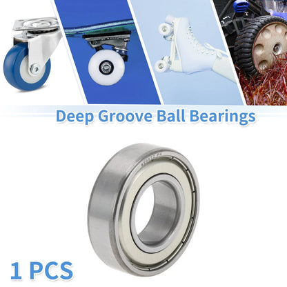 Deep Groove Ball Bearings P4 25x52x15mm 1 Pc for Scooter Skateboard Wheel