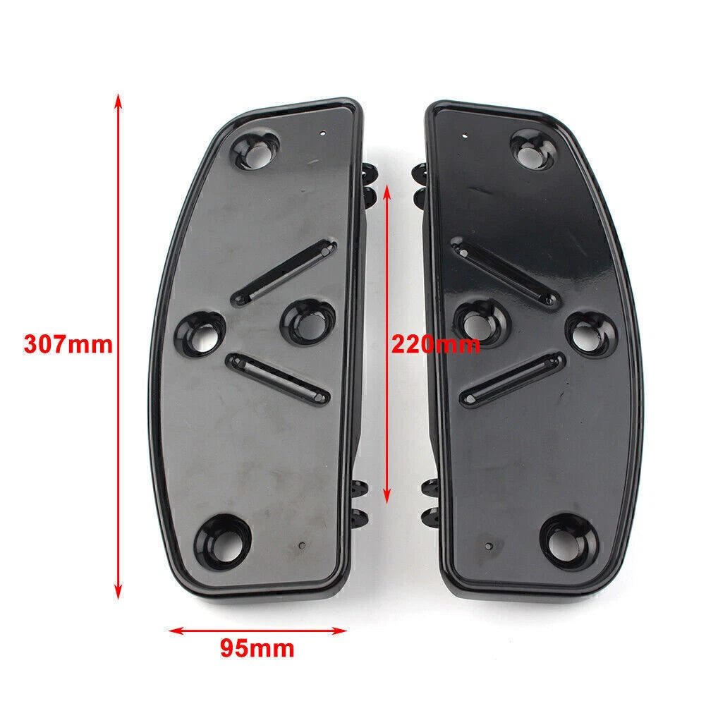 2 x Driver Floorboards for Harley Road King Softail (2000-2023)