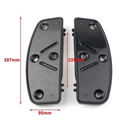 2 x Driver Floorboards for Harley Road King Softail (2000-2023)