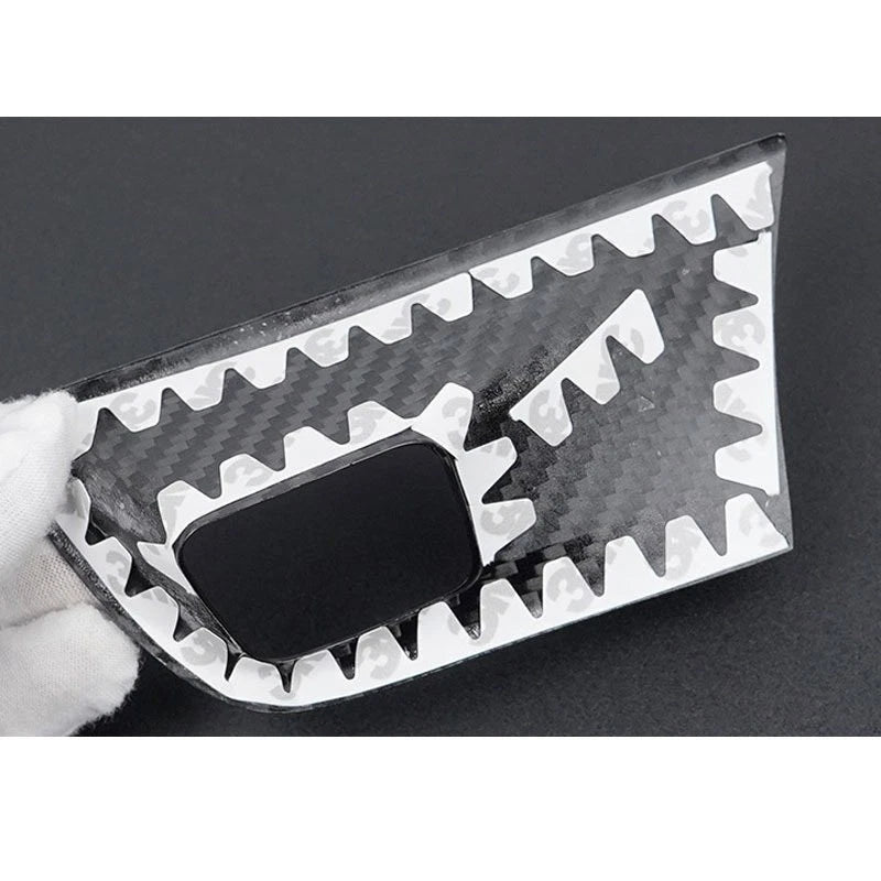 Carbon Fiber Start Stop Switch Button Frame Cover Trim for Camaro 2016-2023