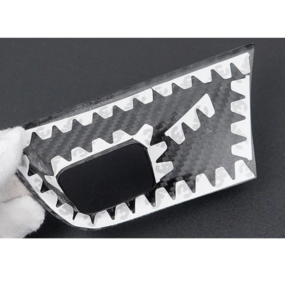 Carbon Fiber Start Stop Switch Button Frame Cover Trim for Camaro 2016-2023
