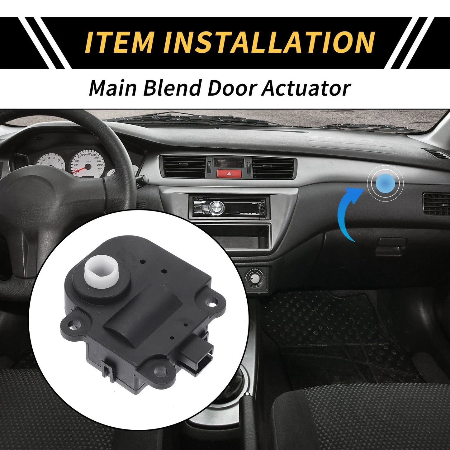 HVAC Air Door Actuator for Toyota Tacoma (2005-2023)