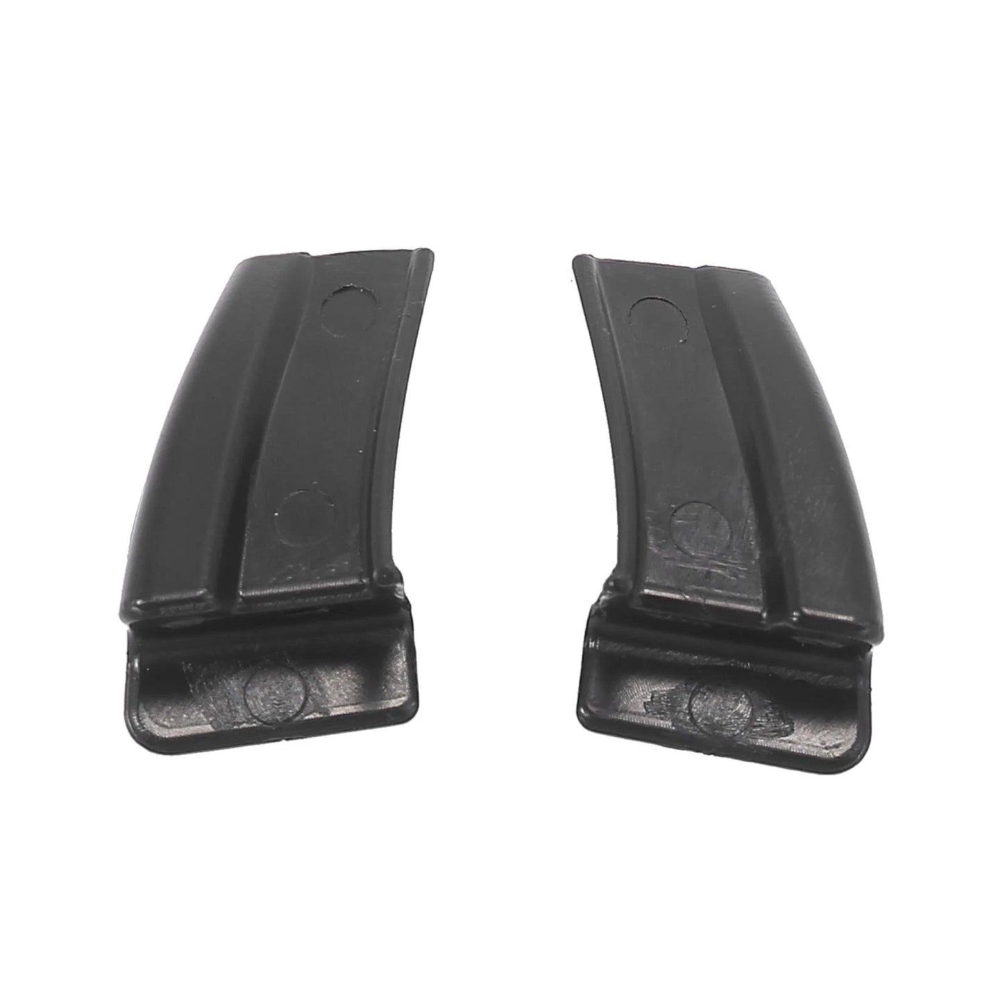 Car Rain Diverters 1 x Pair ABS Water Gutter Extension for Jeep Wrangler (2018-2020)