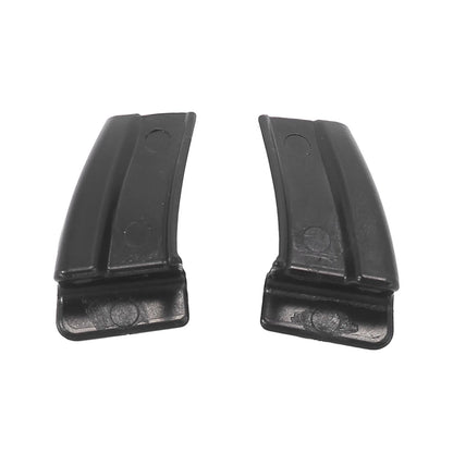 Car Rain Diverters 1 x Pair ABS Water Gutter Extension for Jeep Wrangler (2018-2020)