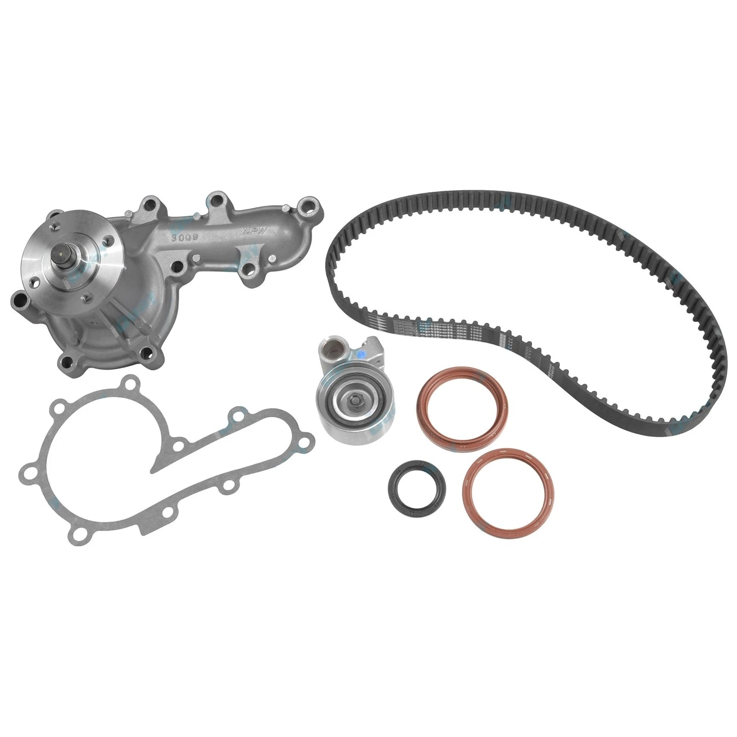 Timing Belt + Water Pump Kit for HZJ78 HZJ79 HZJ105 1HZ Tensioner 4.2L 5/98on