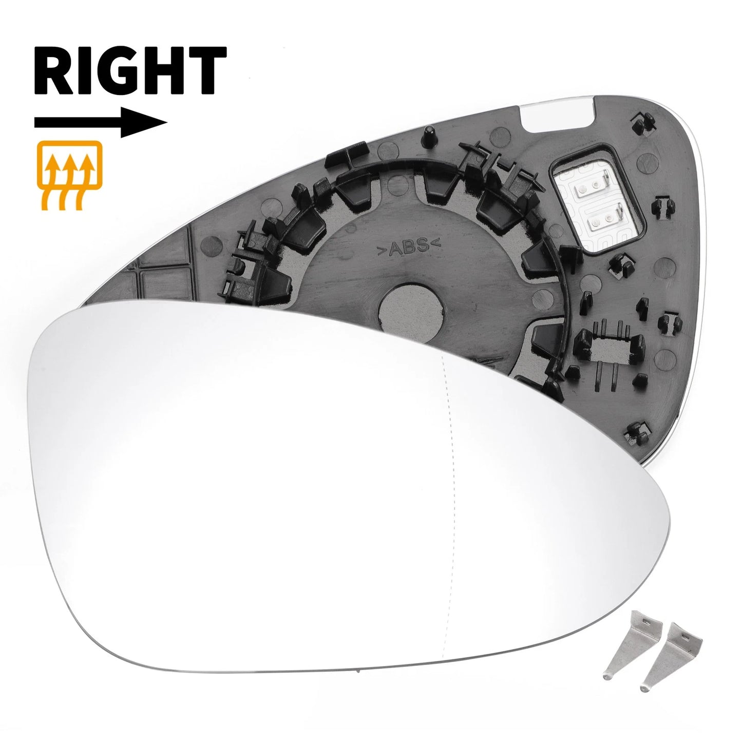 Right Side Mirror Glass w/ Back Heated for Porsche Panamera (2016 - 2020)