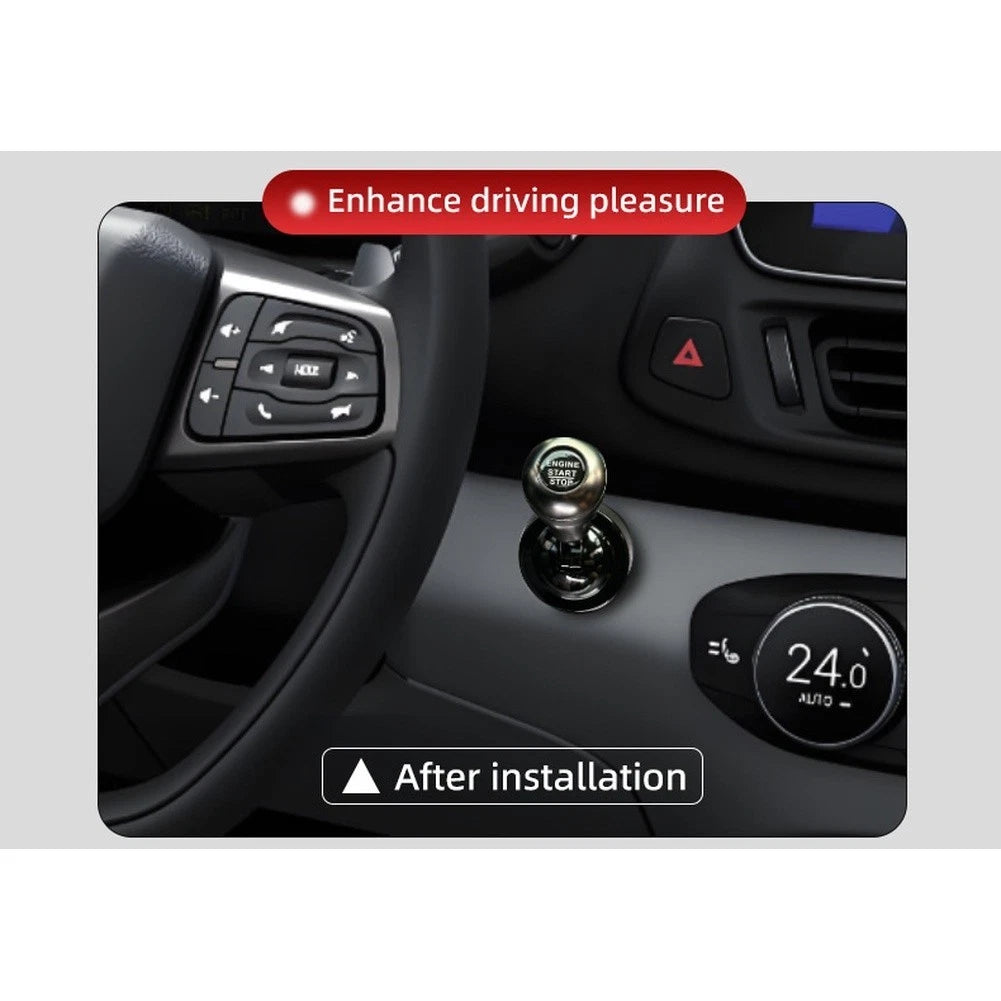 Push Start Button Cover Lever for Car