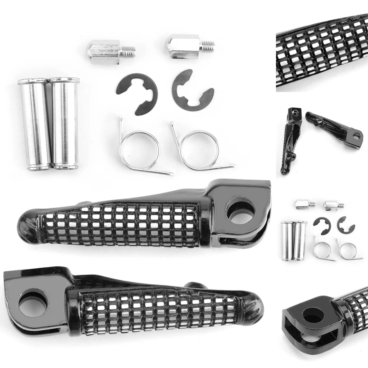 Footpegs for Kawasaki Z750 Z1000 ZX6/9R 10R NINJA 250 (2003-2023)