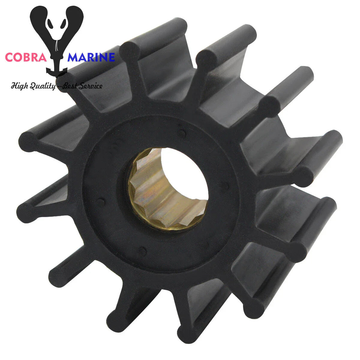 Water Pump Impeller for Johnson 09-1027B, Jabsco 1210-0003