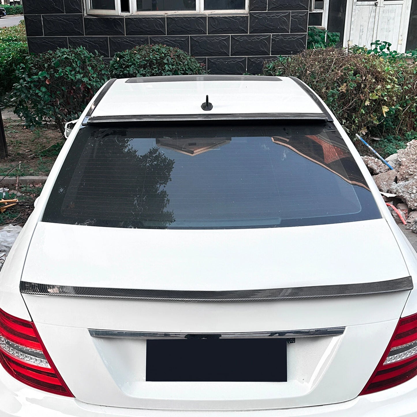 Rear Boot Spoiler Lip for Benz C Class W204 C180 (2008-2014)