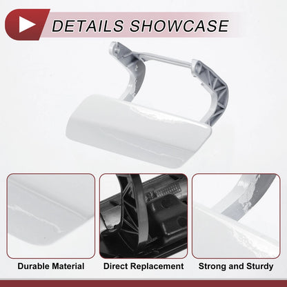 Front Left Washer Nozzle Cover for Mercedes-Benz GL350 (2013-2016) White