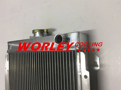 3 Row Alloy Radiator & 12" Cooling Fan for Datsun 1200 B110 (1970-1976)