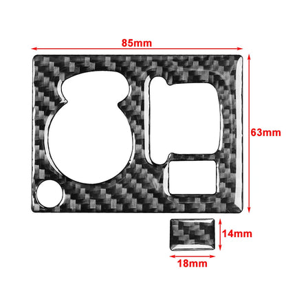 Headlight Switch Panel Cover Trim for Chrysler 300 300C (2005-2010) Red