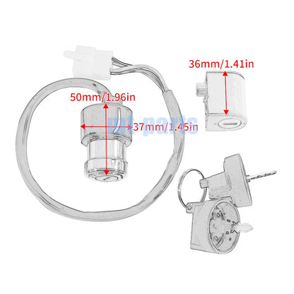 Ignition Key Switch Lock Set for CF-Moto ATV CF500 X5 (2010-2016, 2010-2019)