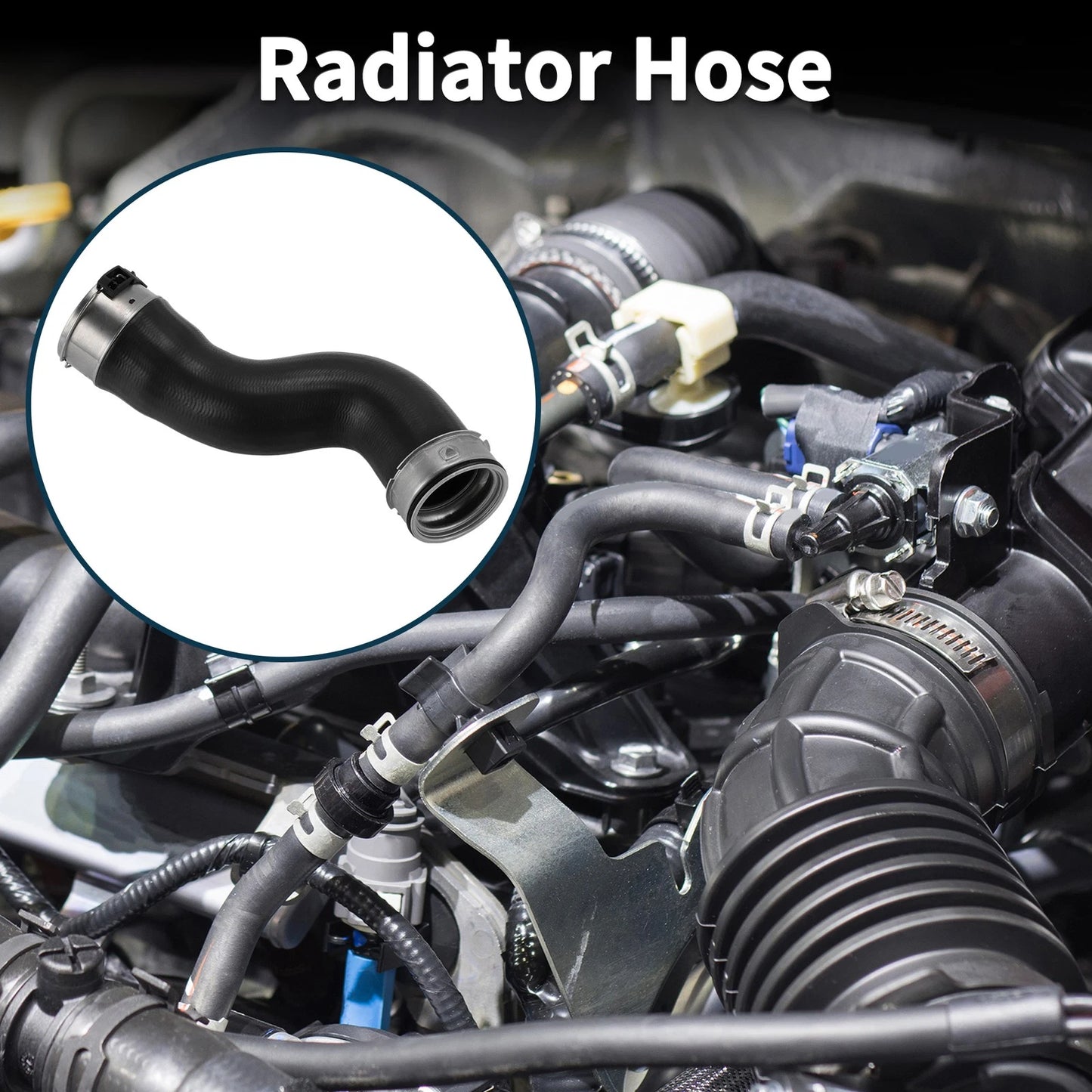 Intercooler Hose for BMW X3 E83 Turbocharger Boost Pipe (2006-2008)