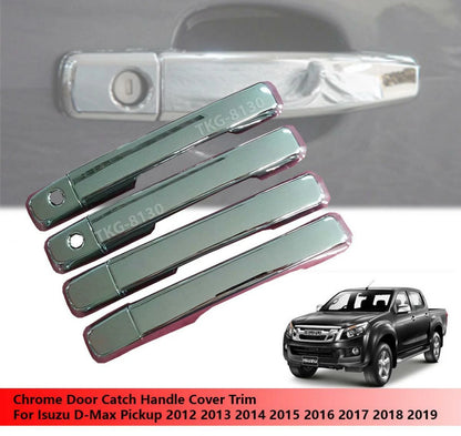 Chrome Door Catch Handle Cover Trim for Isuzu D-Max 2012-2019 (2012-2019)