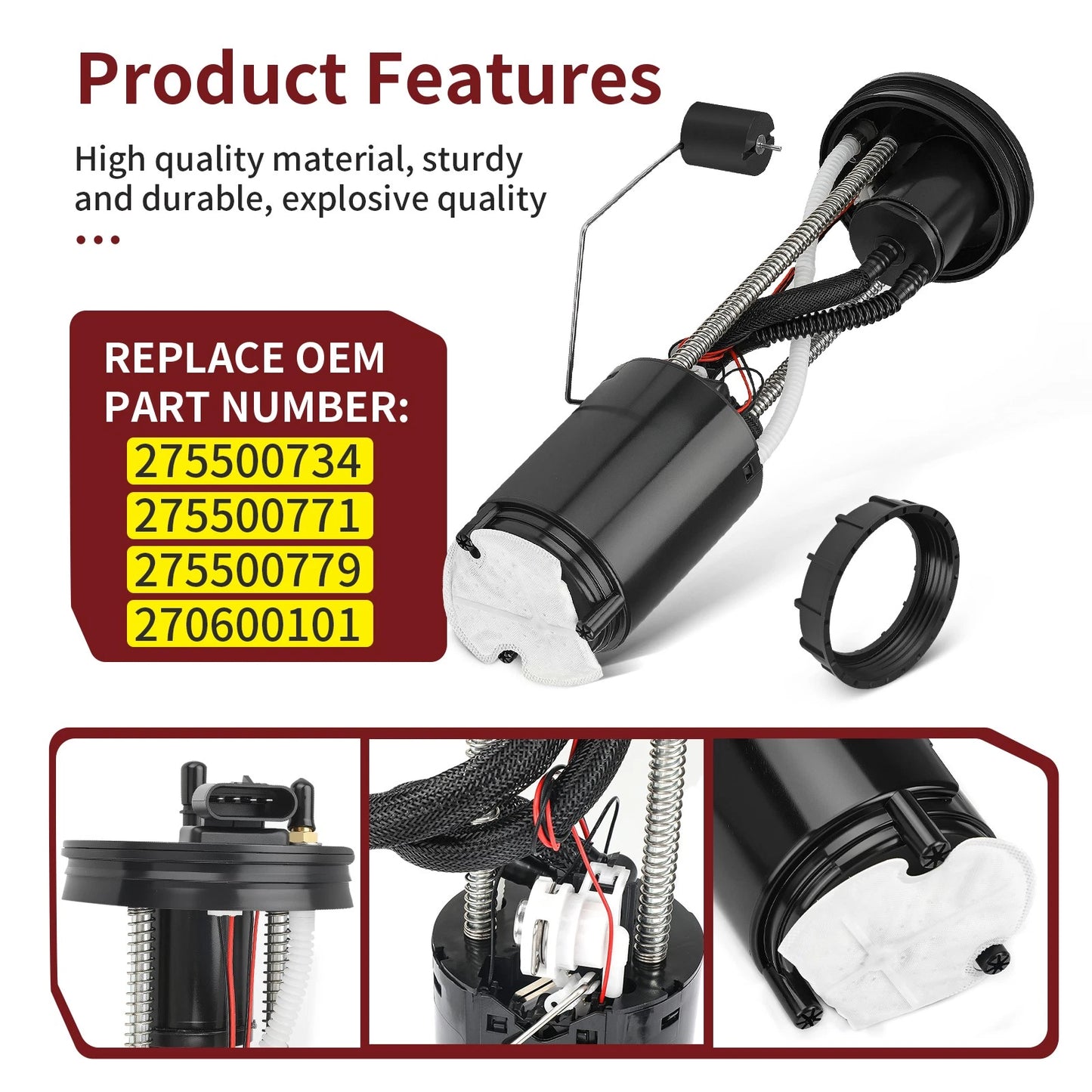 Fuel Pump Assembly for Sea-Doo GTI GTS GTX