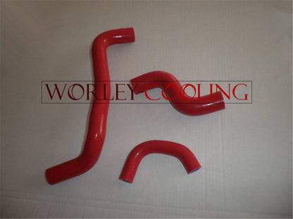 Silicone Radiator Coolant Hose for Nissan March Micra K12 (2003-2010) RED