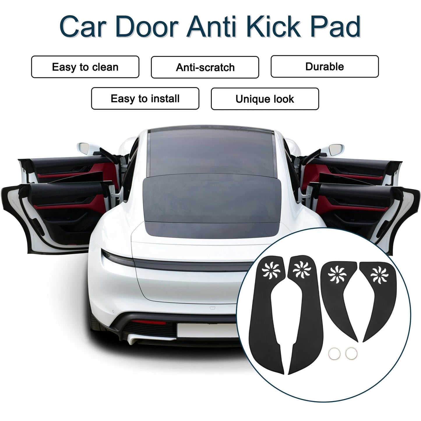 Door Anti Kick Pad Sticker Protector for Buick Regal (2011–2017)