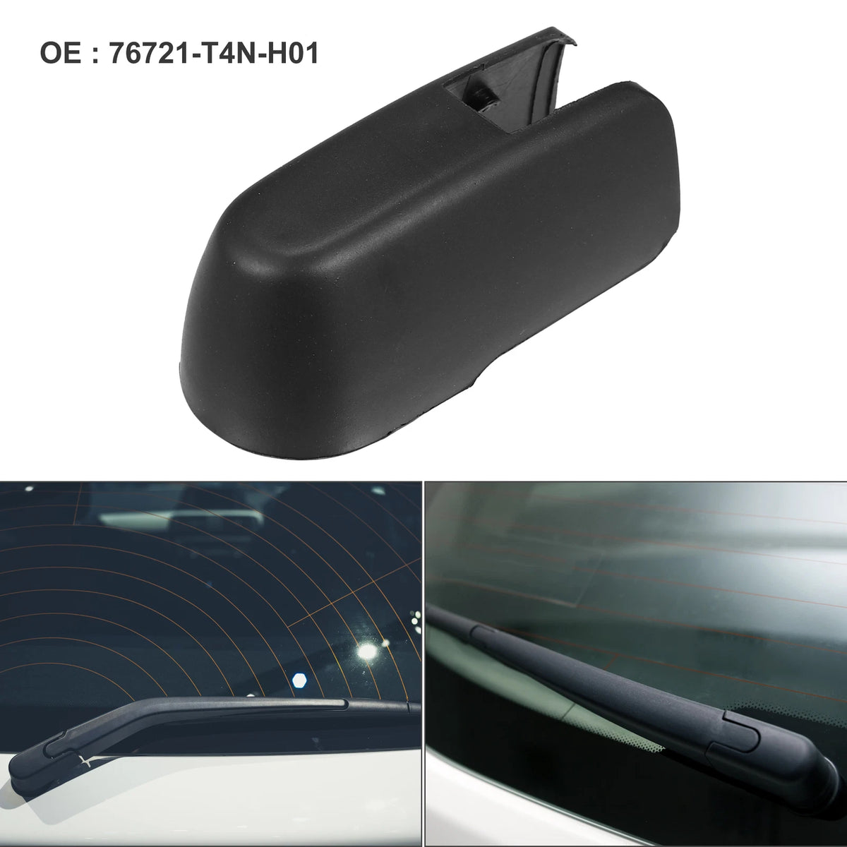 Rear Windshield Wiper Arm Nut Cover for Honda HR-V (2016-2023) - 1x Cap