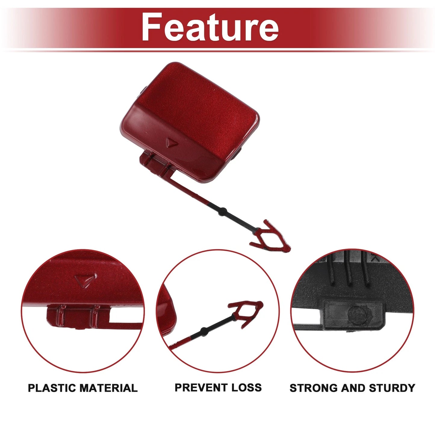 Tow Hook Cover Cap for BMW X5 E70 2011-2013 (2011-2013)