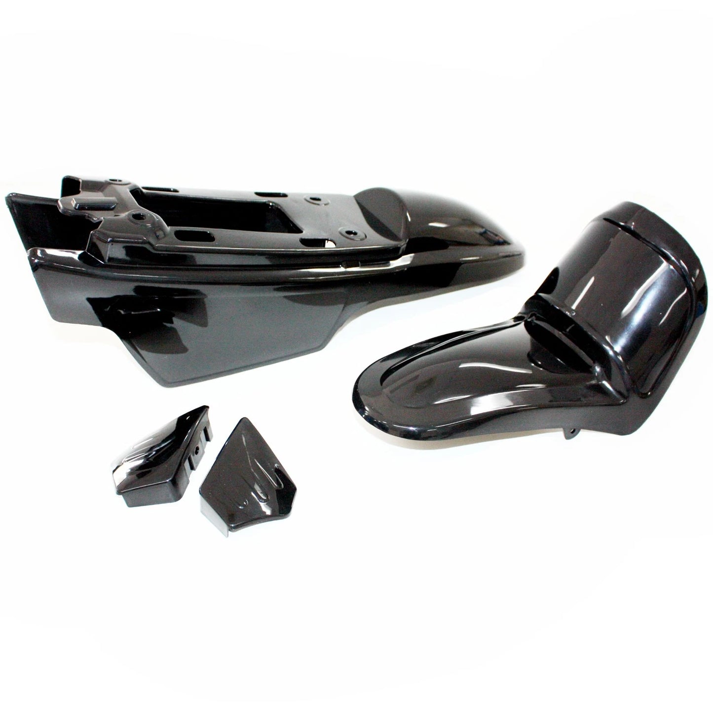 BLACK Plastic Fender Body Cover for Yamaha PW50 PY50 PEEWEE 50