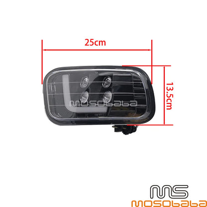 LED Fog Driving Lights & White DRL Lamp for Dodge Ram 1500 2500 3500 (09-14)