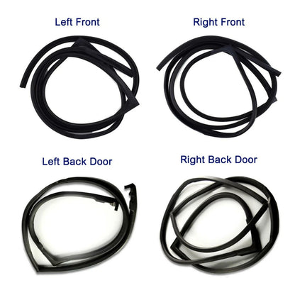 Door Seal Weatherstrip Rubber Fits 1976-1980 Toyota Land Cruiser FJ40 BJ40