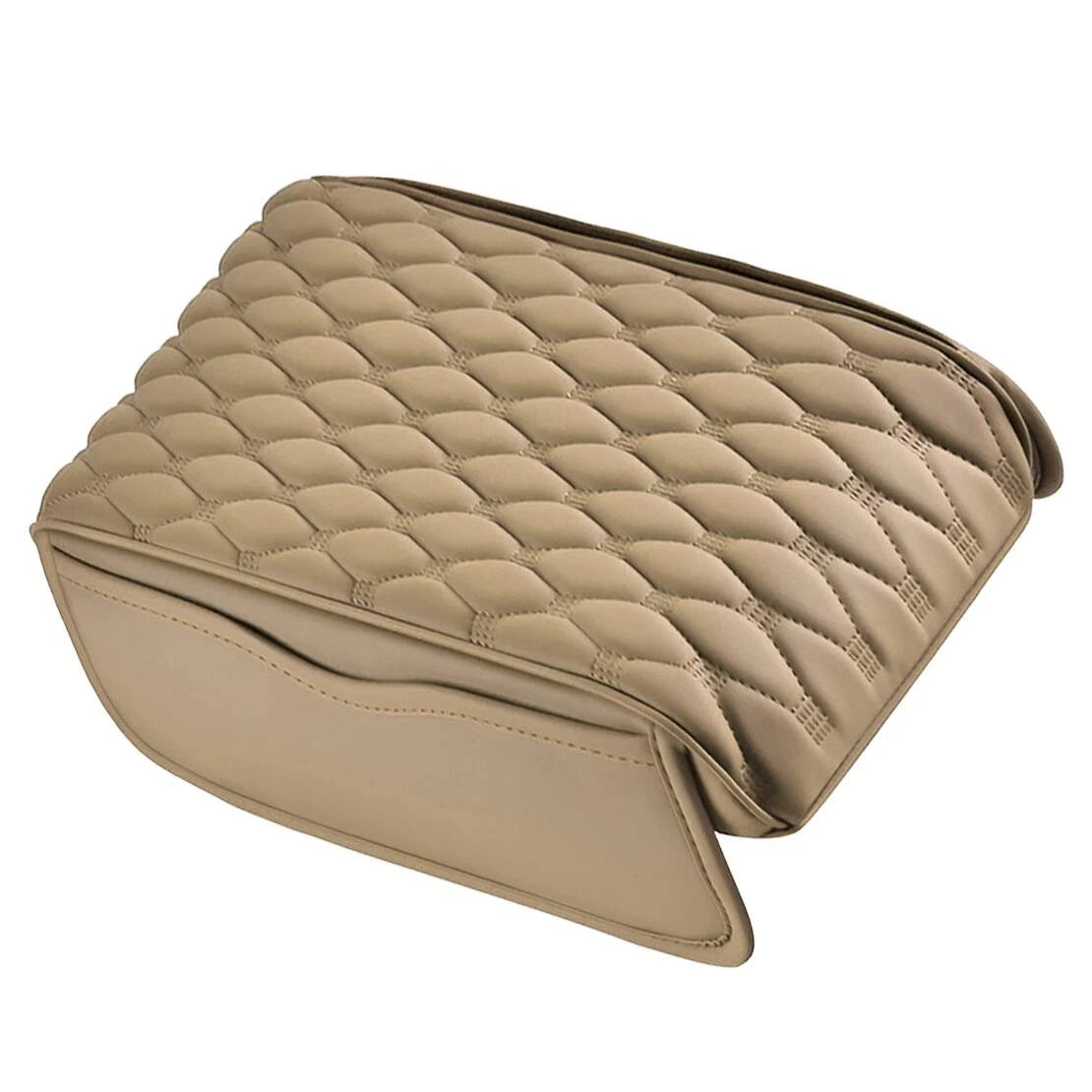 Beige Center Console Armrest Box Cover for Car