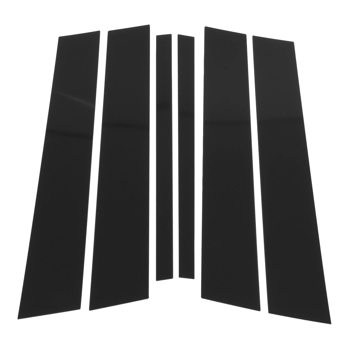 6 x Door Pillar Window Trim for BMW X1 (2009-2015)