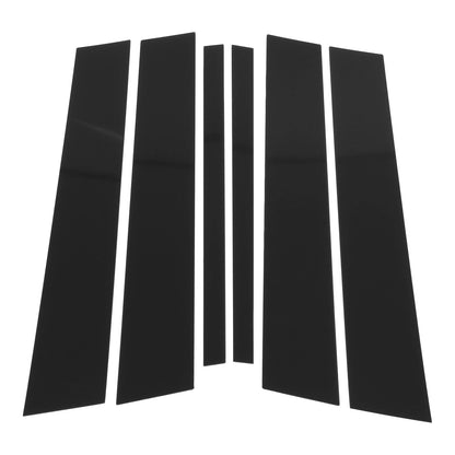 6 x Door Pillar Window Trim for BMW X1 (2009-2015)