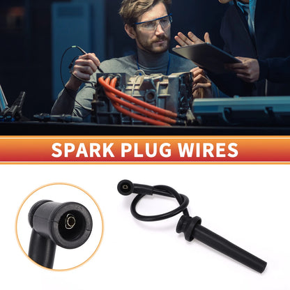 6 Pcs Spark Plug Wire Ignition Coil Cables for Ford Taurus (2000-2007)