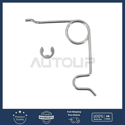 Stainless Steel Fuel Door Pocket Spring for Toyota Tundra (2007–2020)