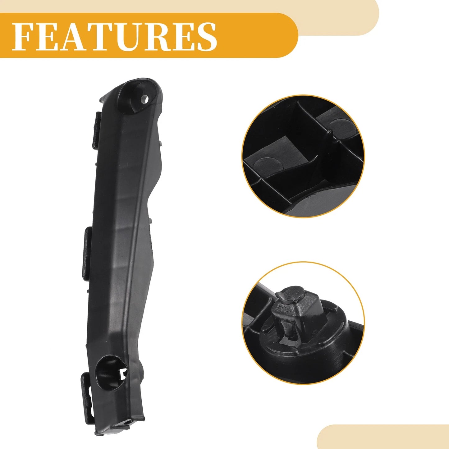 RH Front Bumper Support Bracket for Toyota Camry & Hybrid (2012-2014) 1 x Pc