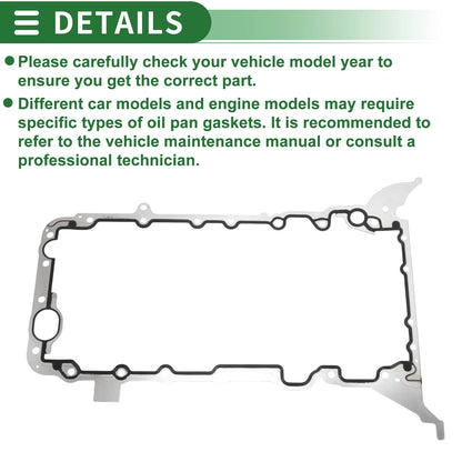Oil Pan Gasket for Land Rover Range Rover Sport (2014)