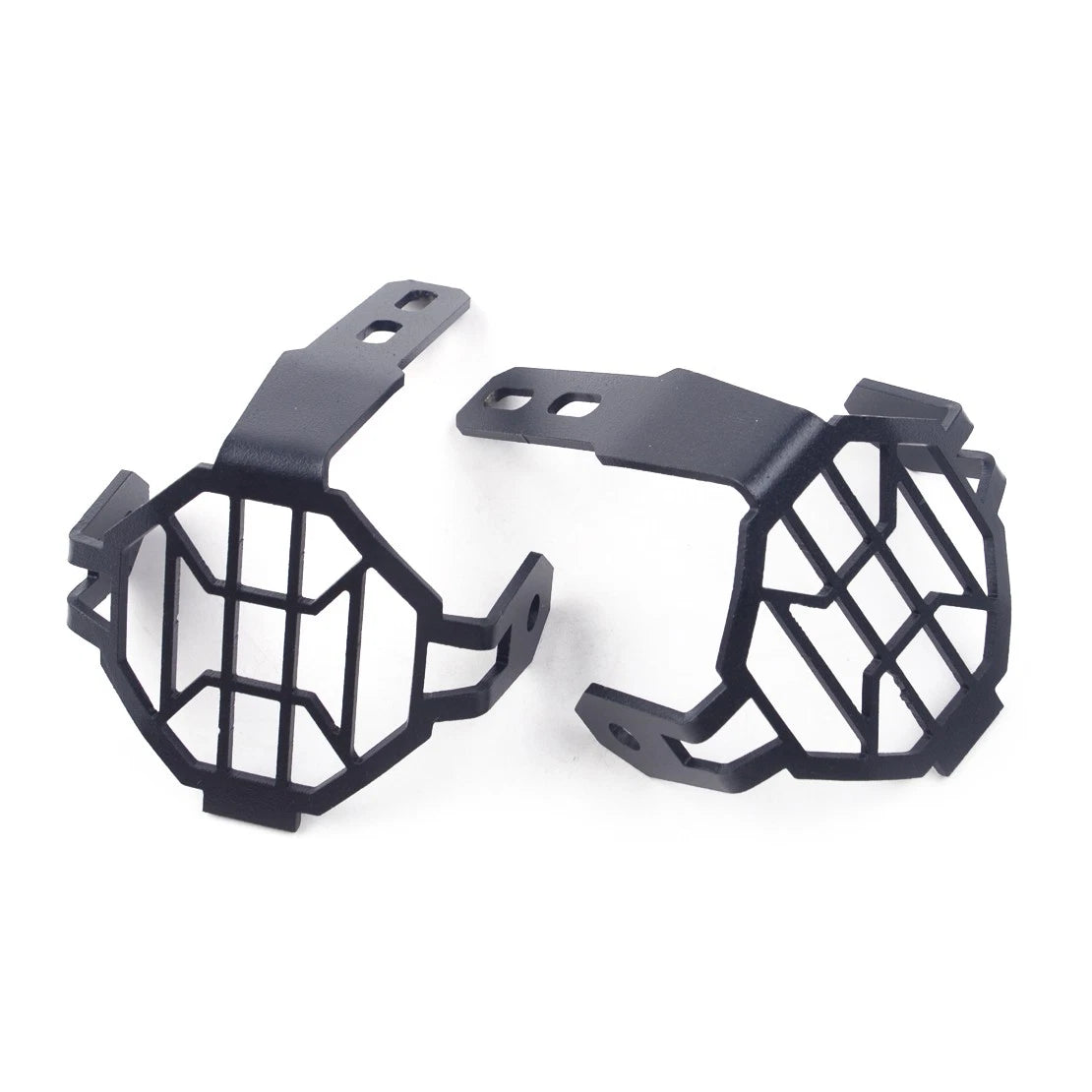 2 x Auxiliary Headlight Fog Light Covers for BMW R1200GS F800GS ADV (2004-2023)