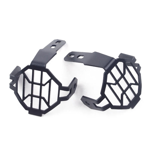 2 x Auxiliary Headlight Fog Light Covers for BMW R1200GS F800GS ADV (2004-2023)