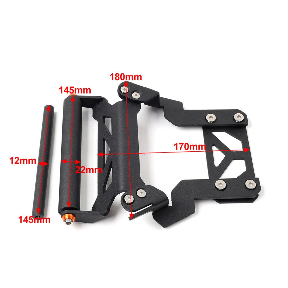 12MM GPS Phone Navigation Bracket Holder for Honda Forza (2021-2023)
