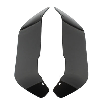 Black Front Windshield Side Spoiler for Honda GL1800 (2018-2024)