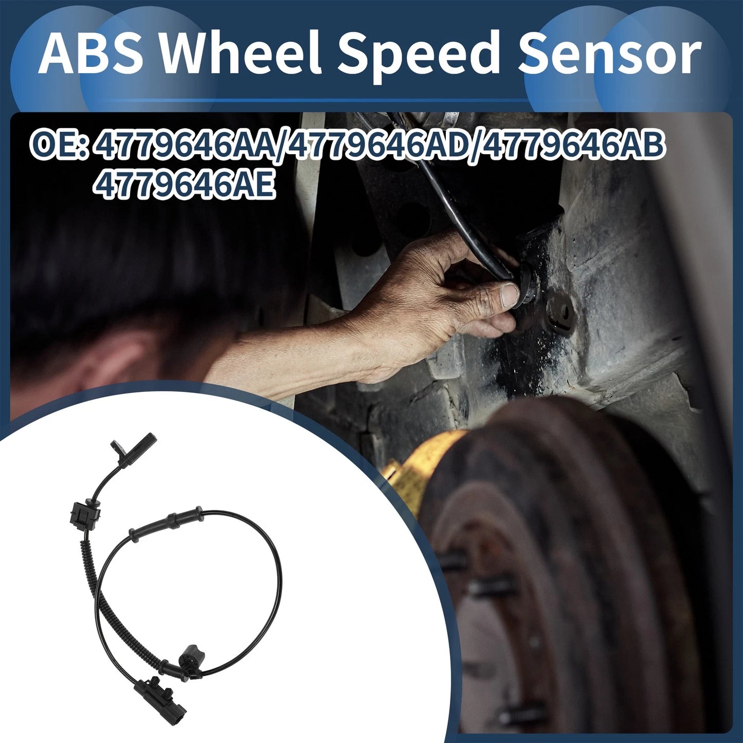 ABS Wheel Speed Sensor for Chrysler 300 Rear Right