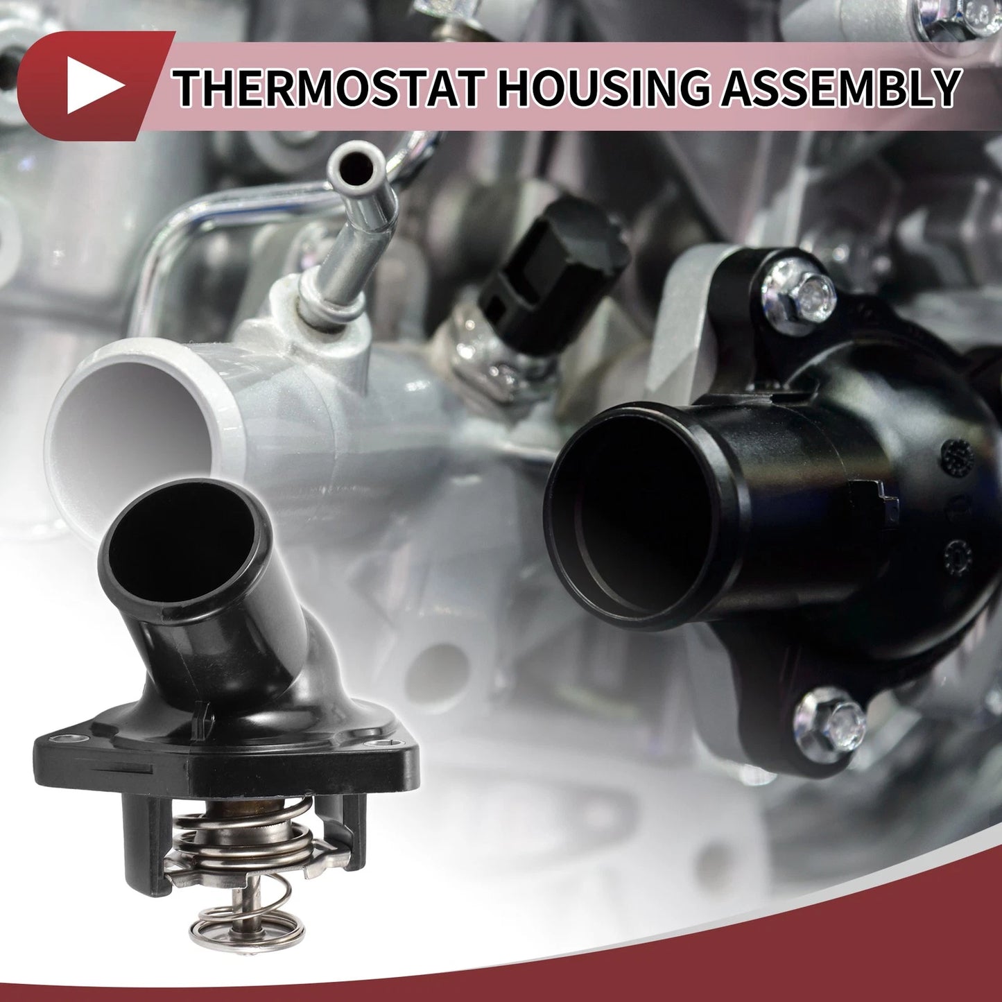 Engine Coolant Thermostat Housing for Lexus GS460, Toyota (2007-2011)