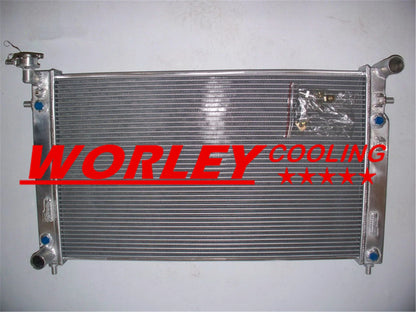 44mm Radiator & Black Silicone Hose for Holden Commodore VT-VX (1997-2004)