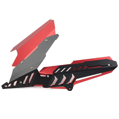 Red Rear Fender Mudguard Chain Guard Cover for Yamaha MT03 R3 R25 (2013-2020)