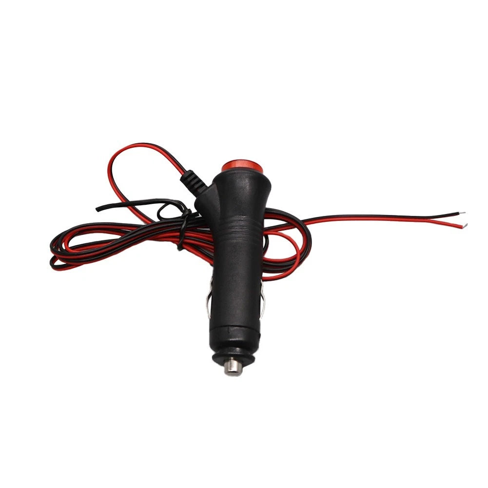Power Cord with On Off Switch for Inside Car Installation