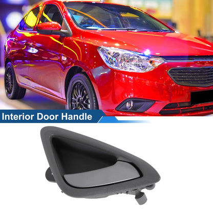 Front Driver Side Interior Door Handle for Chevrolet Sail Gray Chrome (2010-2014)