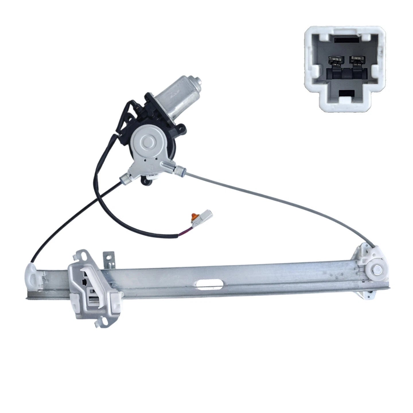Front Left Window Regulator With Motor 2 Pins for Honda Jazz (2002–2008)