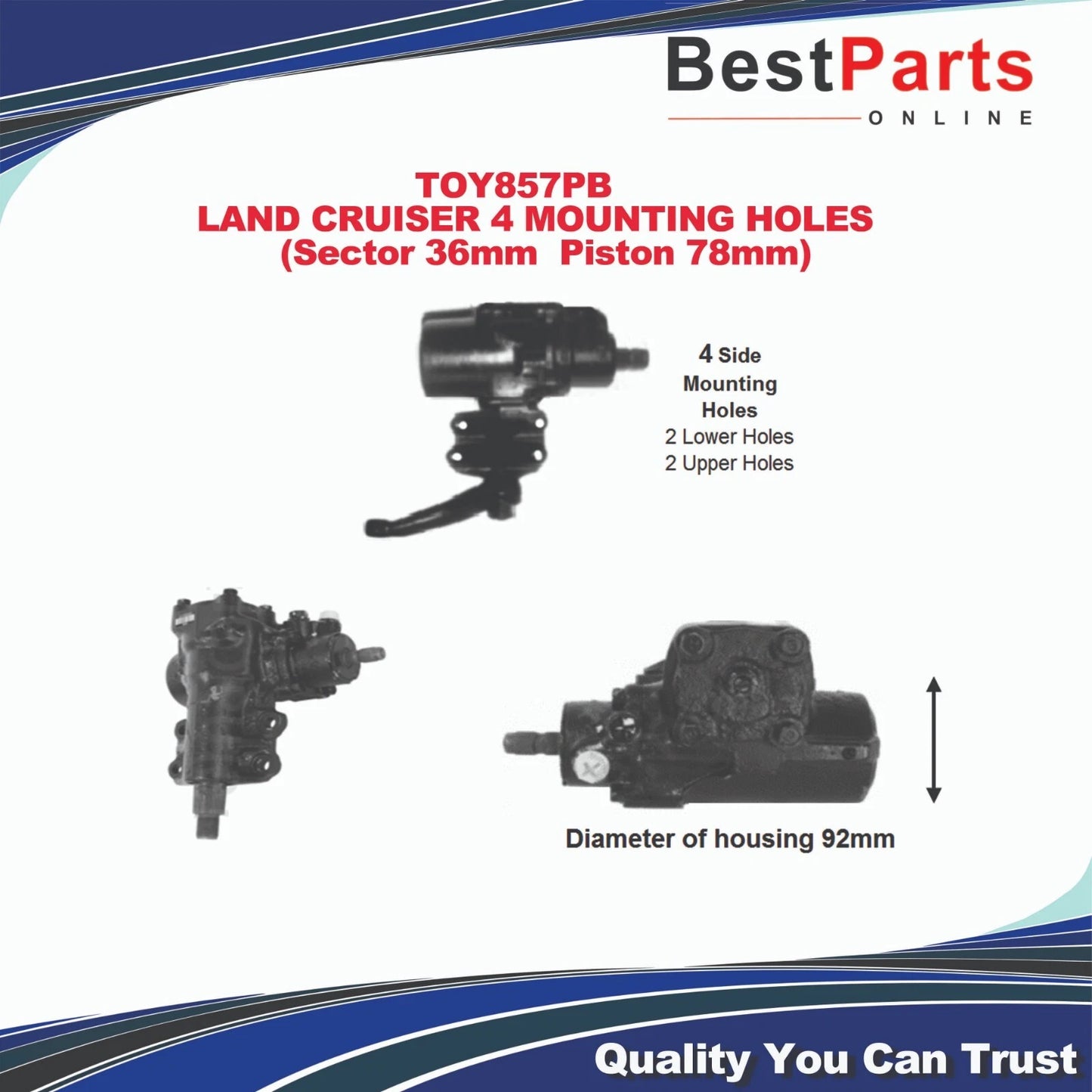 Steering Gear Seal Kit for Land Cruiser