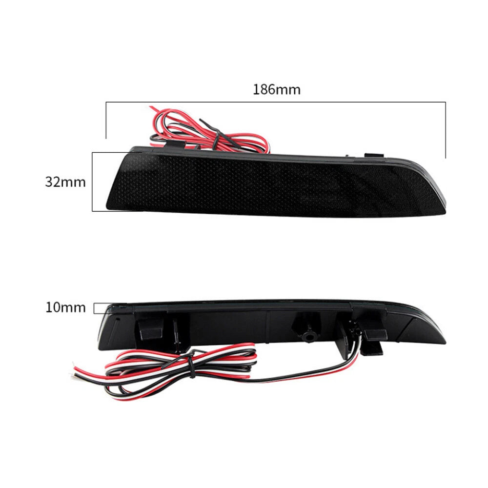 Rear Bumper Reflector Brake Taillight for Mercedes Benz Metris (2014–2023)
